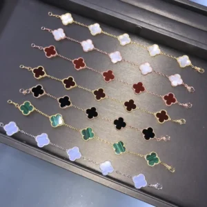 18k Gold plated CVA clover bracelets