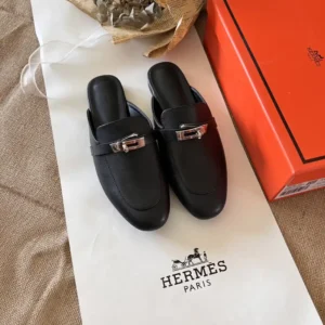 HM Black slip ons