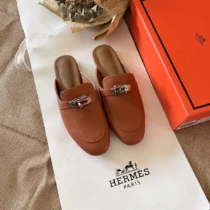 HM Brown slip ons