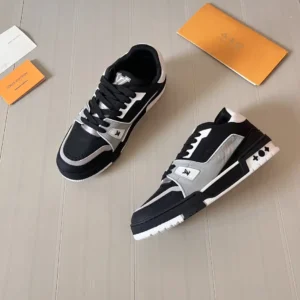 Alternative view of LV Black and grey high quality sneakers
