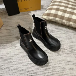 LV Black boots high quality