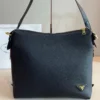 PR Black Sqaure Elegant Handbag