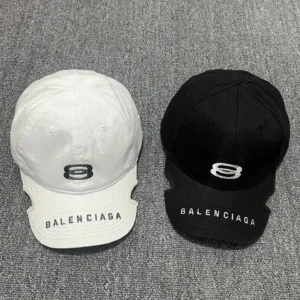 BL Cap Visor Cut Outs on Both Sides and Name with Logo at the Top