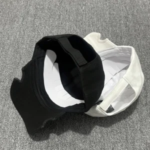 Alternative view of BL Cap Visor Cut Outs on Both Sides and Name with Logo at the Top