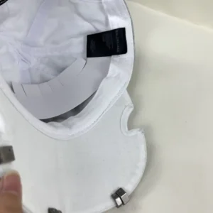 Alternative view of BL Cap with Visor Cut Out Sides on Both Sides with Metal cuffs