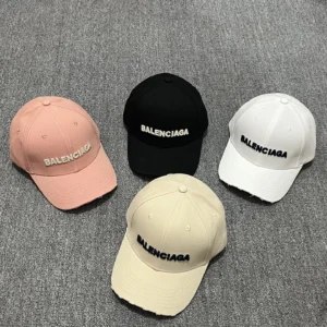 BL Cap with Name On Top Cream, Black, White, and Pinkish