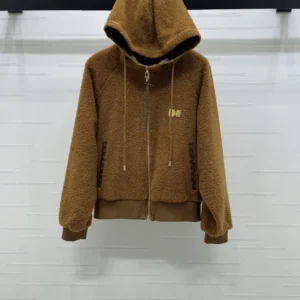 LV Mustard Poncho Ladies Jacket